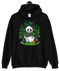 Panda Bear Weed Hoodie