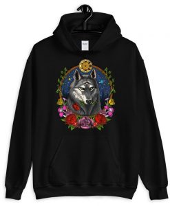 Psychedelic Wolf Hoodie