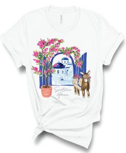 Santorini Greece T Shirt