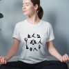 Yoga poses t-shirt