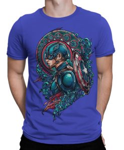 Captain America Art T-Shirt