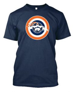 Captain America Broncos T-shirt