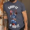 Captain America Grip It N' Rip It Disc Golf Shirt