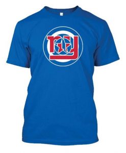 Captain America NY Giants T-shirt