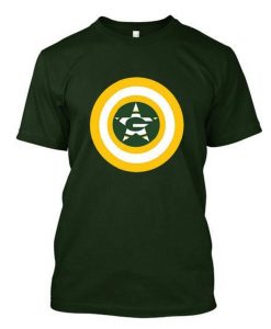 Captain America Packers T-shirt