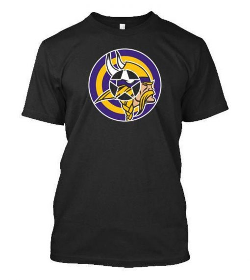 Captain America Vikings T-shirt