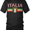 Distressed Italia Country Flag Men's T-Shirt