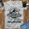 Don't Mess With Hairstylist Saurus You'll Get Jurasskicked Hairdresser Shirt