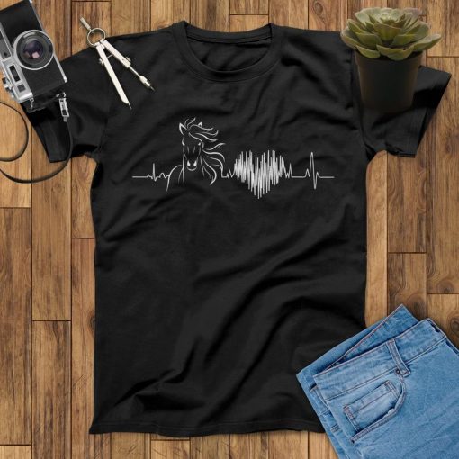 Horse Heartbeat Horse T-Shirt