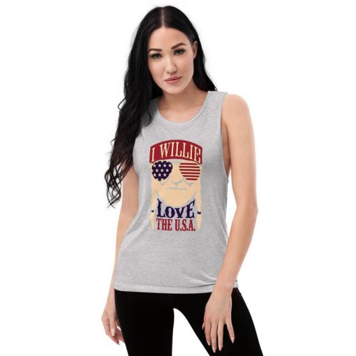 I willie love the usa tank top