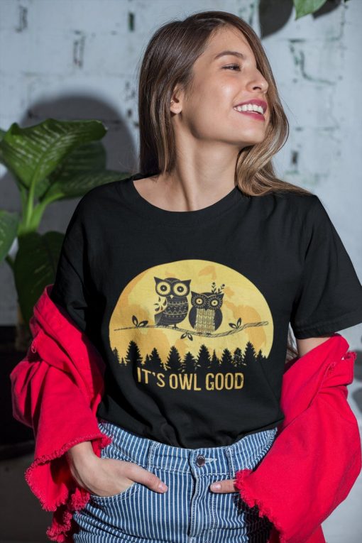 It's Owl Good Cute Owl Shirt