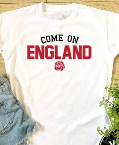 Ladies Come On England T-shirt