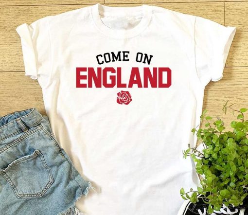 Ladies Come On England T-shirt