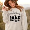 Lake Mode Distressed Vintage Crewneck Sweatshirt