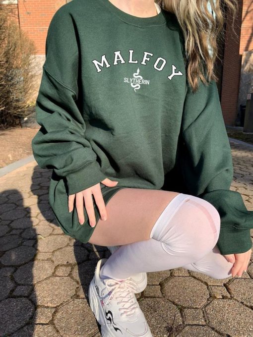 Malfoy Sweatshirt - Slytherin Sweatshirt