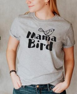 Mama Bird Fitted T-Shirt