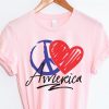 Peace Love America Shirt