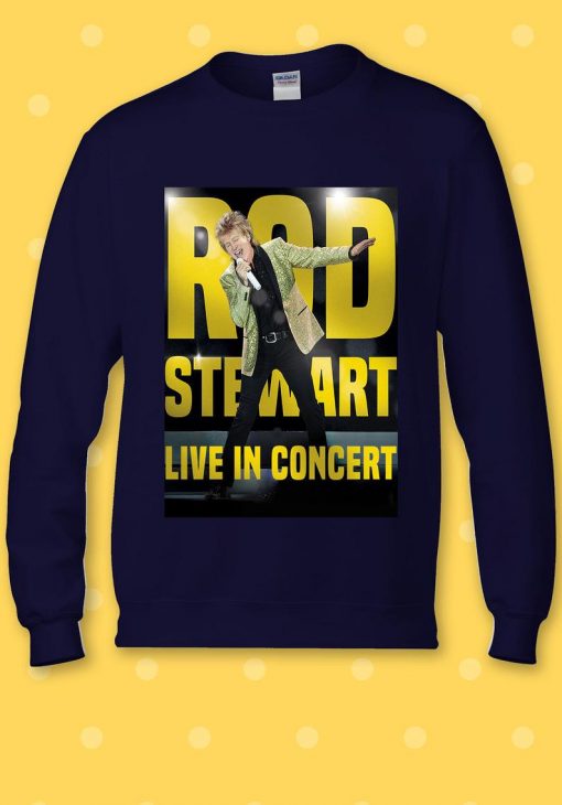 Rod Stewart UK Tour 2019 Concert Ladies Sweatshirt