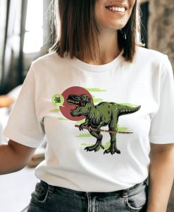 Samurai Dinosaur Tshirt