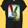 Smoking Weed Rabbit High Funny Cool T Shirt