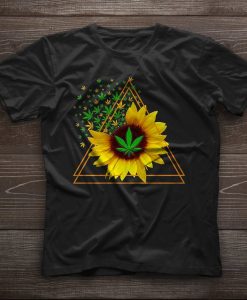 Sunflower weed girl t shirt