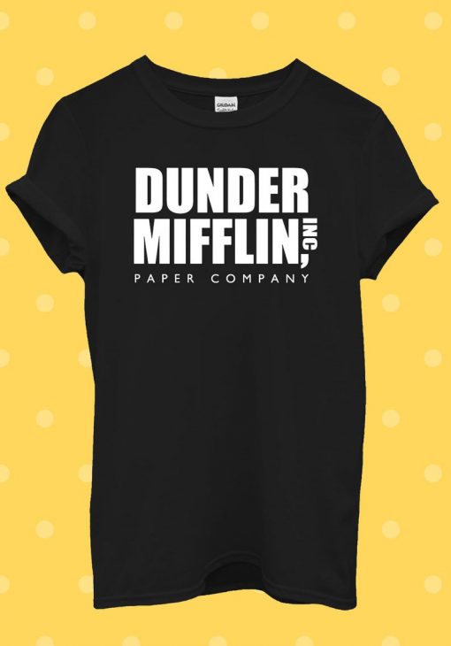 The Office Dunder Mufflin INC Paper T Shirt