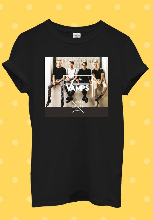 The Vamps 2019 Concert World Tour Ladies T Shirt