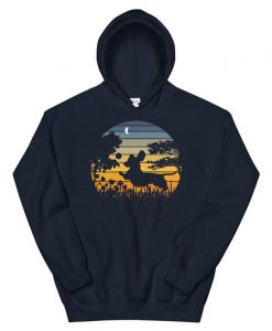 Dachshund Sunset Hoodie