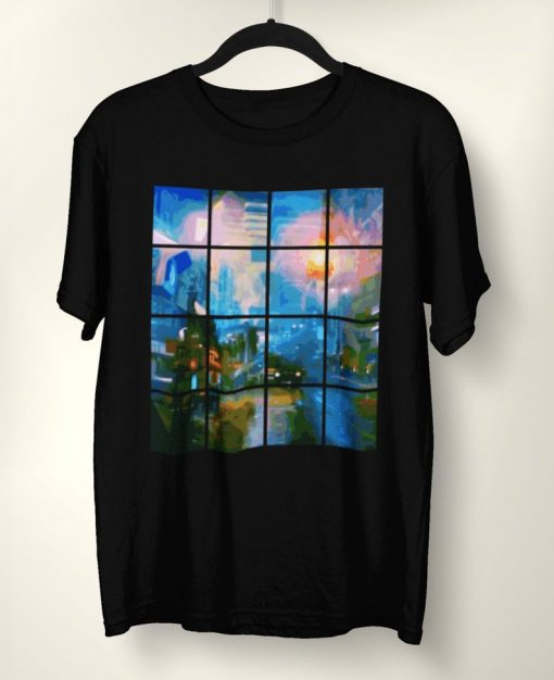 Futuristic Street View Unisex T-Shirt