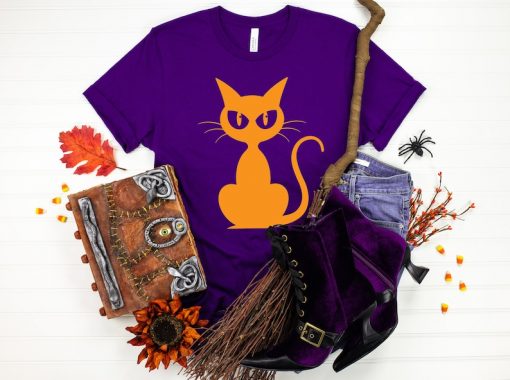 Halloween Black cat Shirt