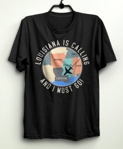 Louisiana Lover Retro T-Shirt