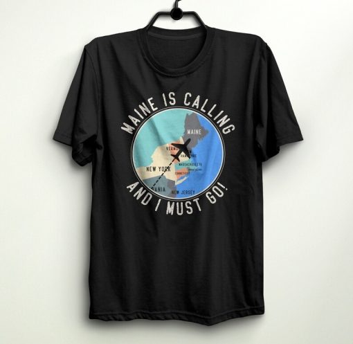 Maine Lover Retro T-Shirt