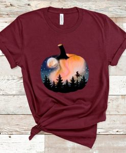 Northern Lights Pumpkin Shirt