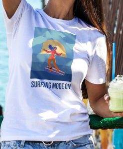 Surfing Mode On T-Shirt