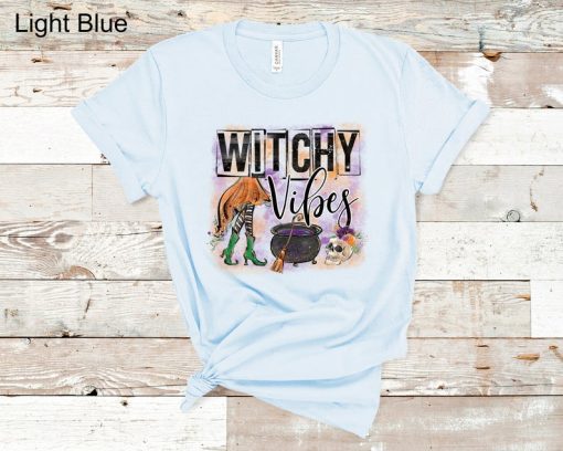 Witchy Vibes Halloween Shirt