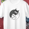 Ying and Yang Dog and Cat Shirt