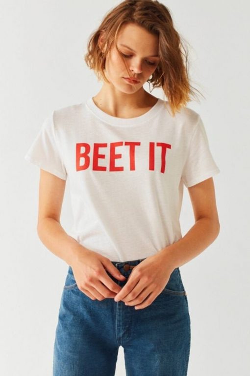 Beet It funny ladies t-shirt