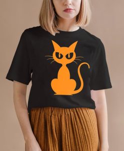 Black Cat Funny Shirt