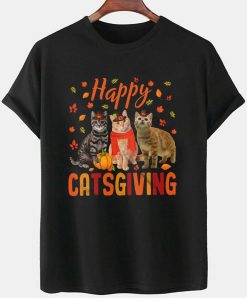 Catsgiving Cute T-Shirt