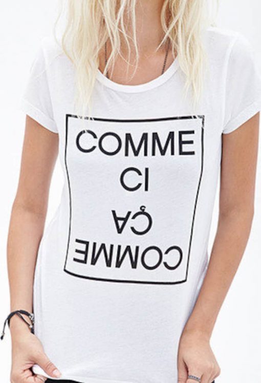 Comme Ci Comme Ca ladies t-shirt