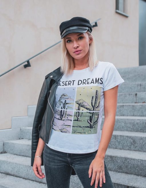 Desert Dreams Print Classic T-Shirt