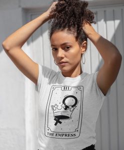 Empress Tarot Card Graphic Tee Inspiration Comfy T Shirt