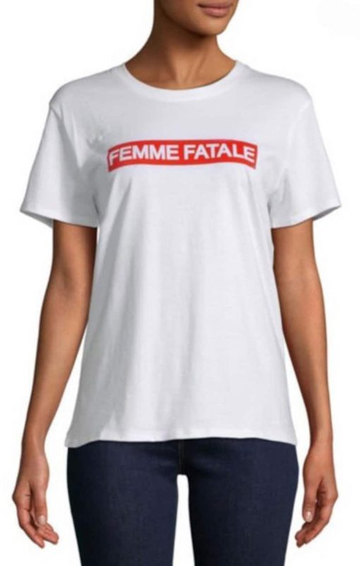 Femme Fatale woman ladies t-shirt