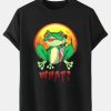 Frog Halloween What Short Sleeve Cotton Unisex T-shirt