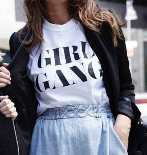 Girl Gang party ladies t-shirt