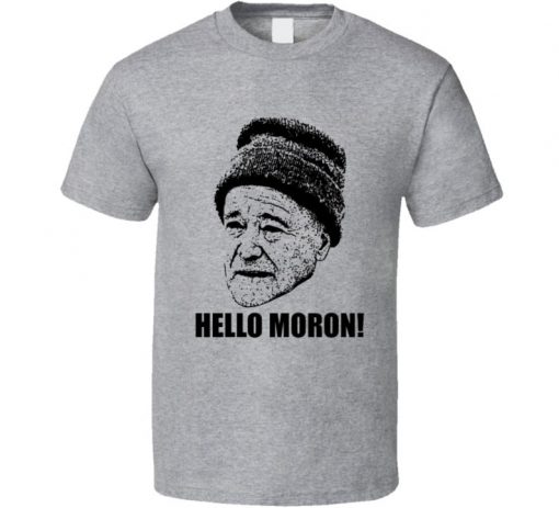 Grumpy Old Men Movie Quote Hello Moron 90s Fan T Shirt