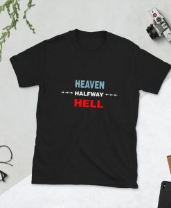 Halfway Between Heaven And Hell - Men's Graphic T-Shirt