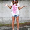 Happy Wife Happy Life ladies t-shirt