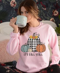 Its Fall Yall Pumpkins Sweatshirt