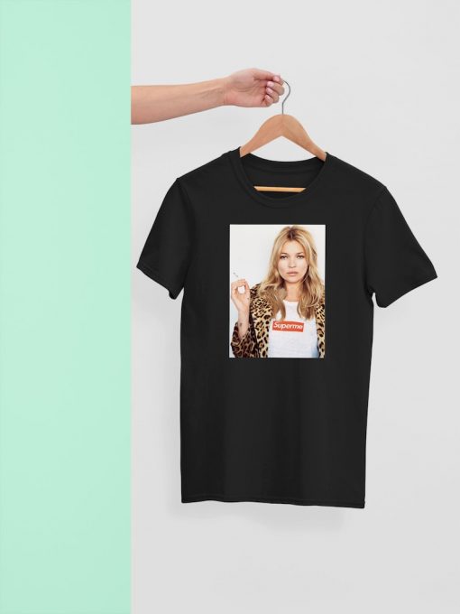 Kate Moss Black T Shirt